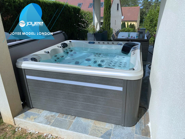 Luxueuse piscine spa de trempage profond