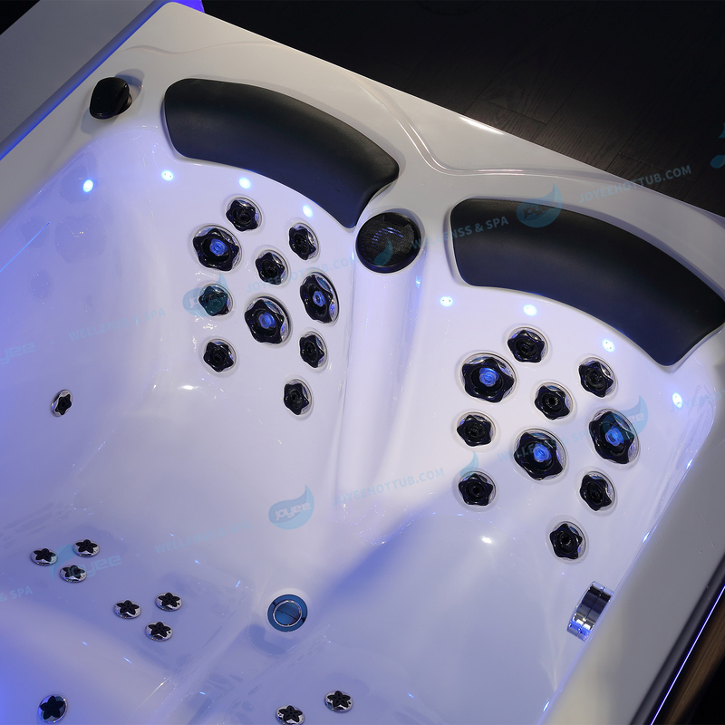 Jardin arrière-cour extérieur baignoire autoportante | Whirlpool Jakuzy avec Jets - Joyee 