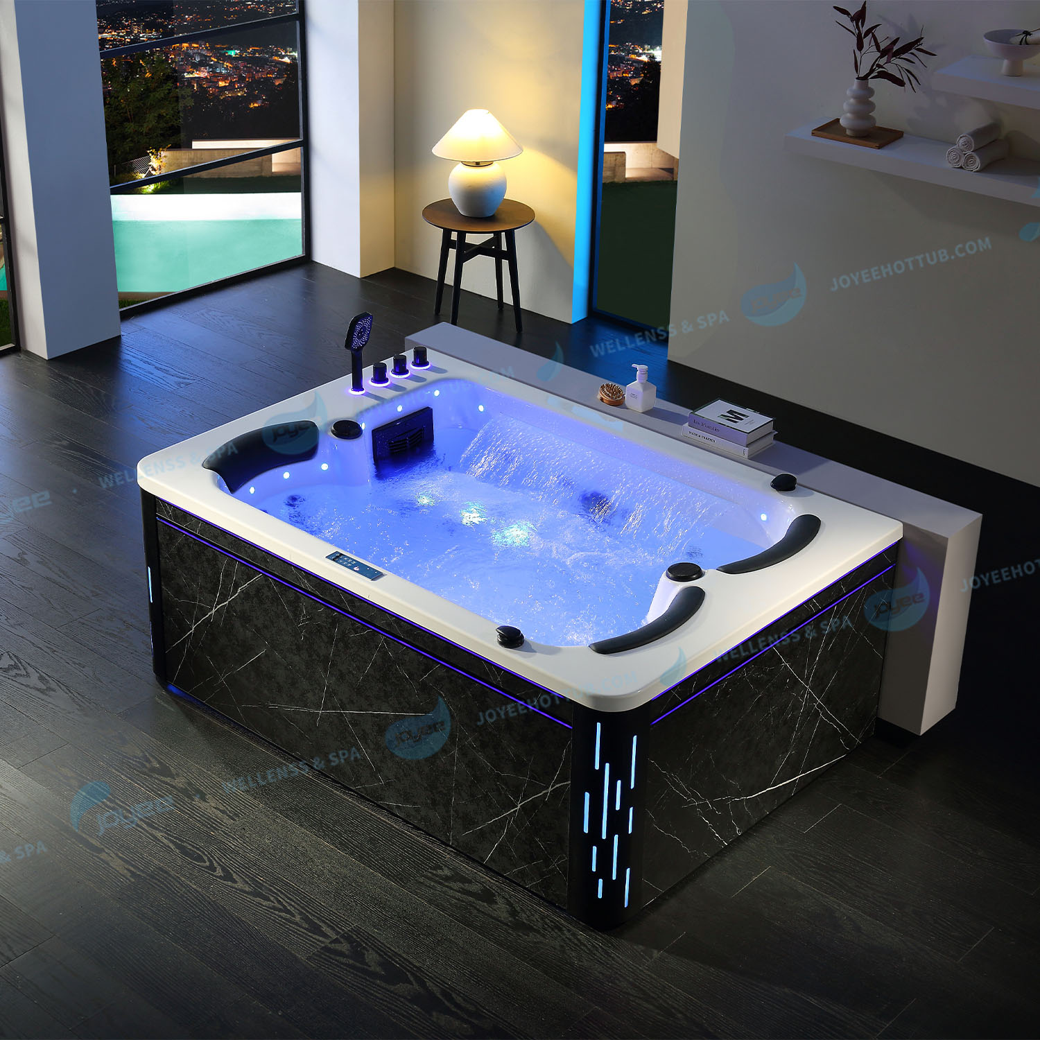 3 personnes Jaccuzi