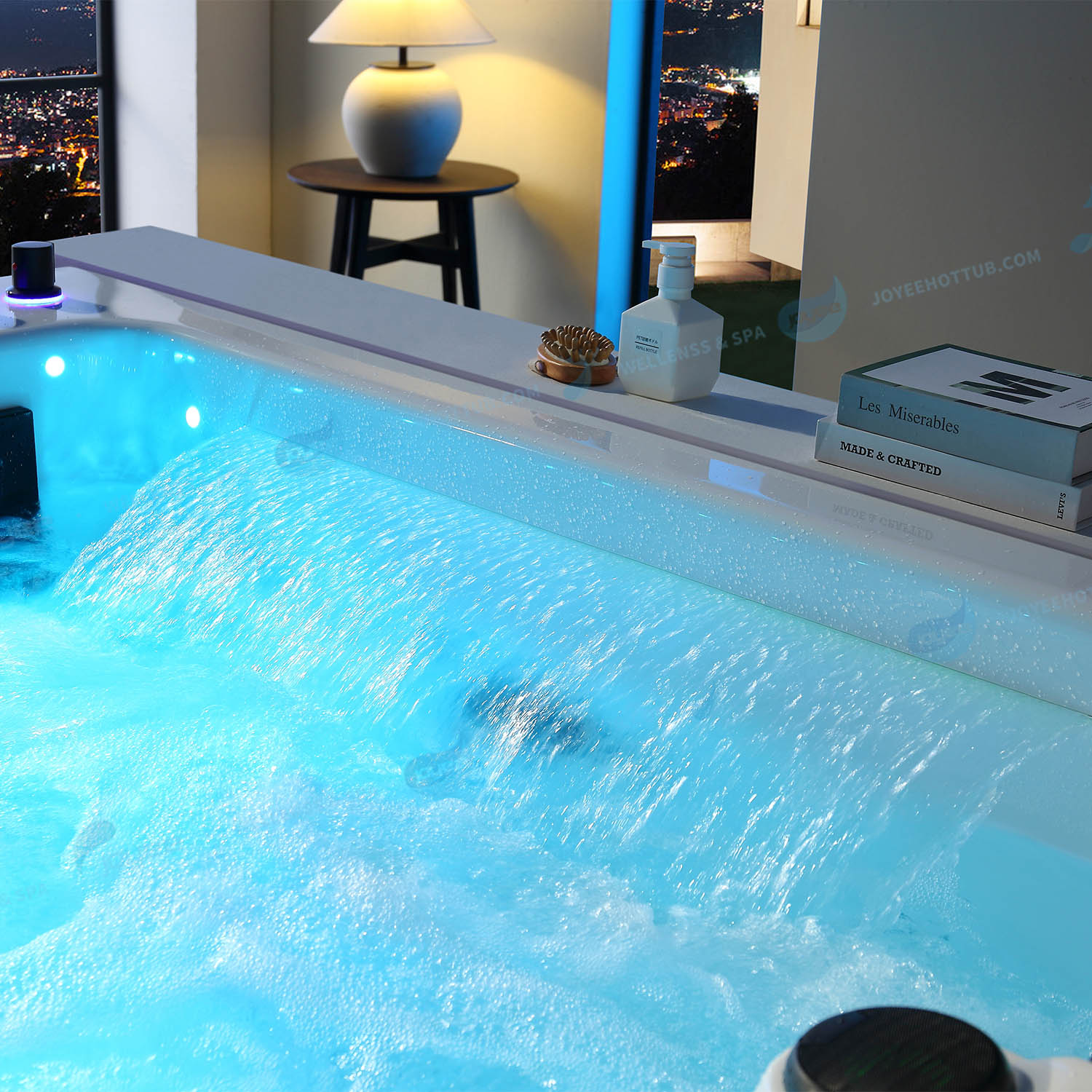 cascade avec LED