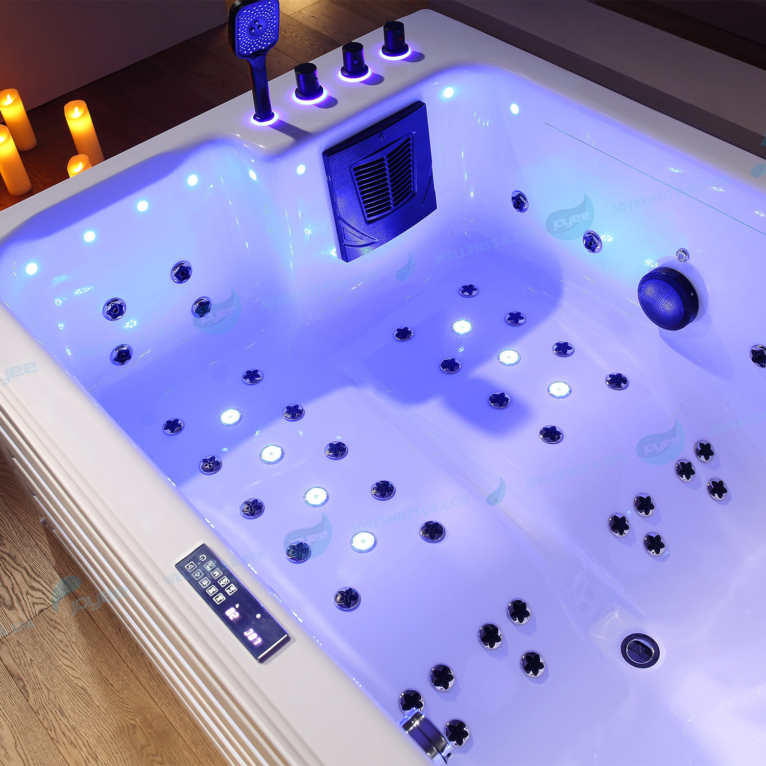 Jets de massage des jambes LED
