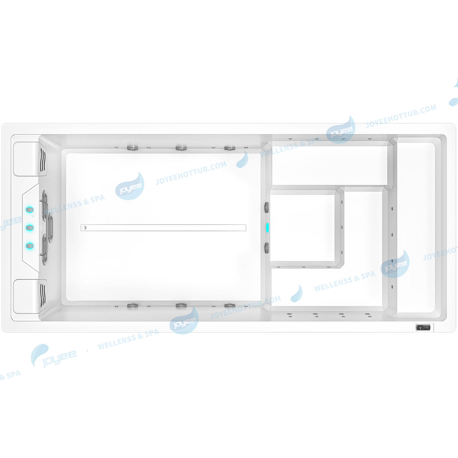 Pool Pool Spa Spa | Piscine de spa de natation de jardin extérieur de luxe - Joyee