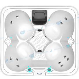 Jardin Jaccuzi Air Bubble Jets Spa | Massacre en acrylique Massage extérieur - Joyee