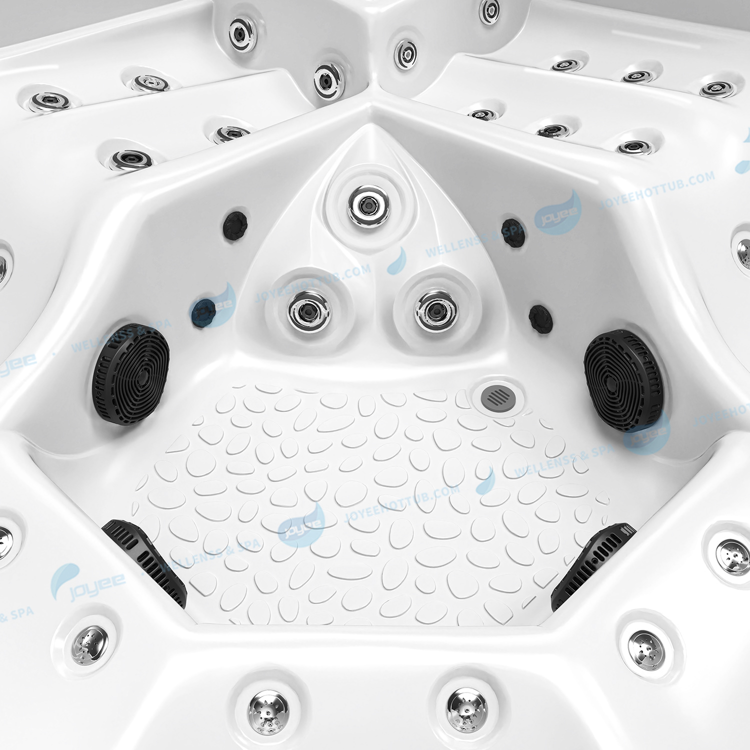 Jacuzzi avec 2 châtiments 3 places 