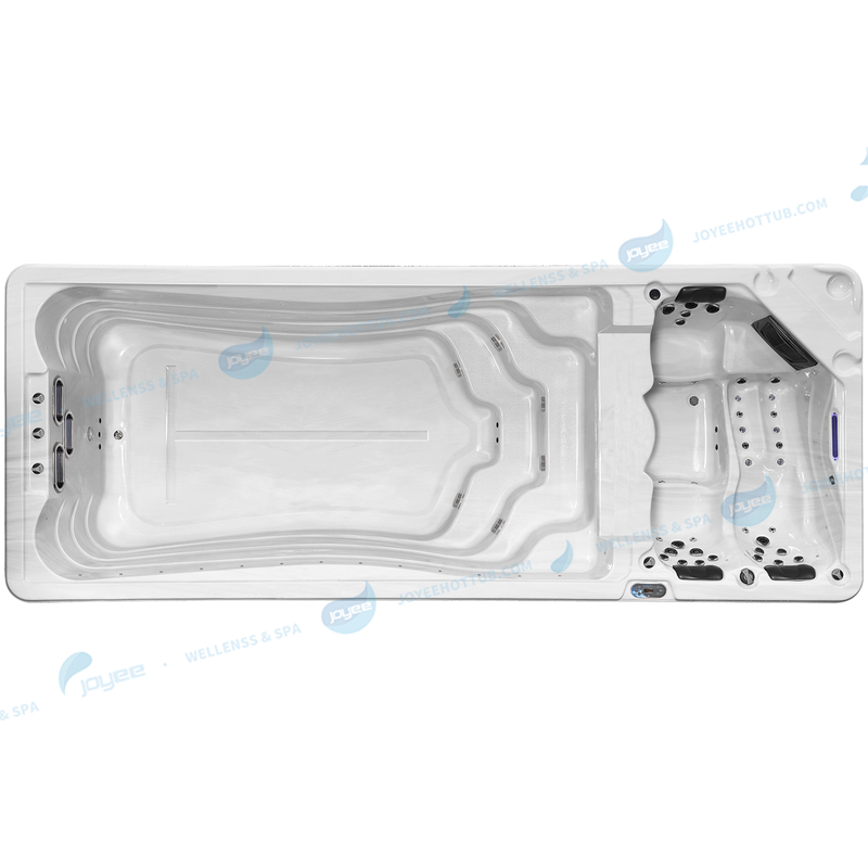 Piscine de massage spa |10 Personnes Swim Pool LED Spa Pool - JOYEE