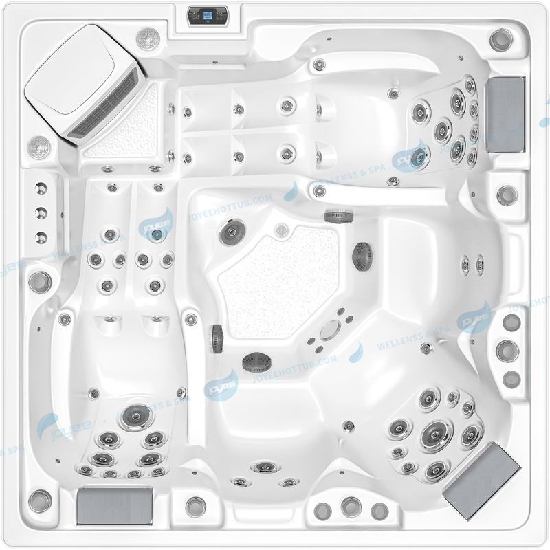 Spa extérieur avec système Balboa | Bain à remous avec jets de massage - JOYEE