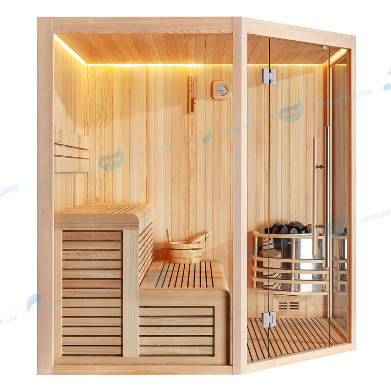 Vente en gros de vapeur sèche de cabine en bois de sauna de haute qualité |JOYEE