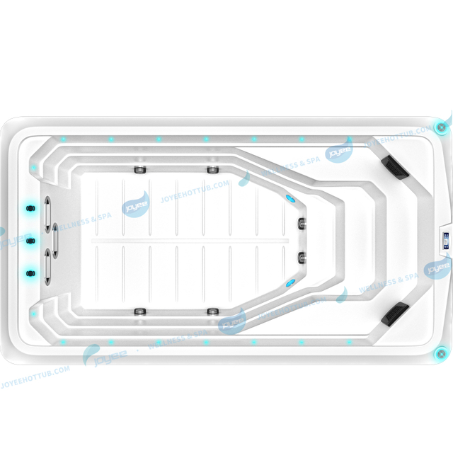 Spa de nage Piscines extérieures hors sol |Piscine sans fin - JOYEE