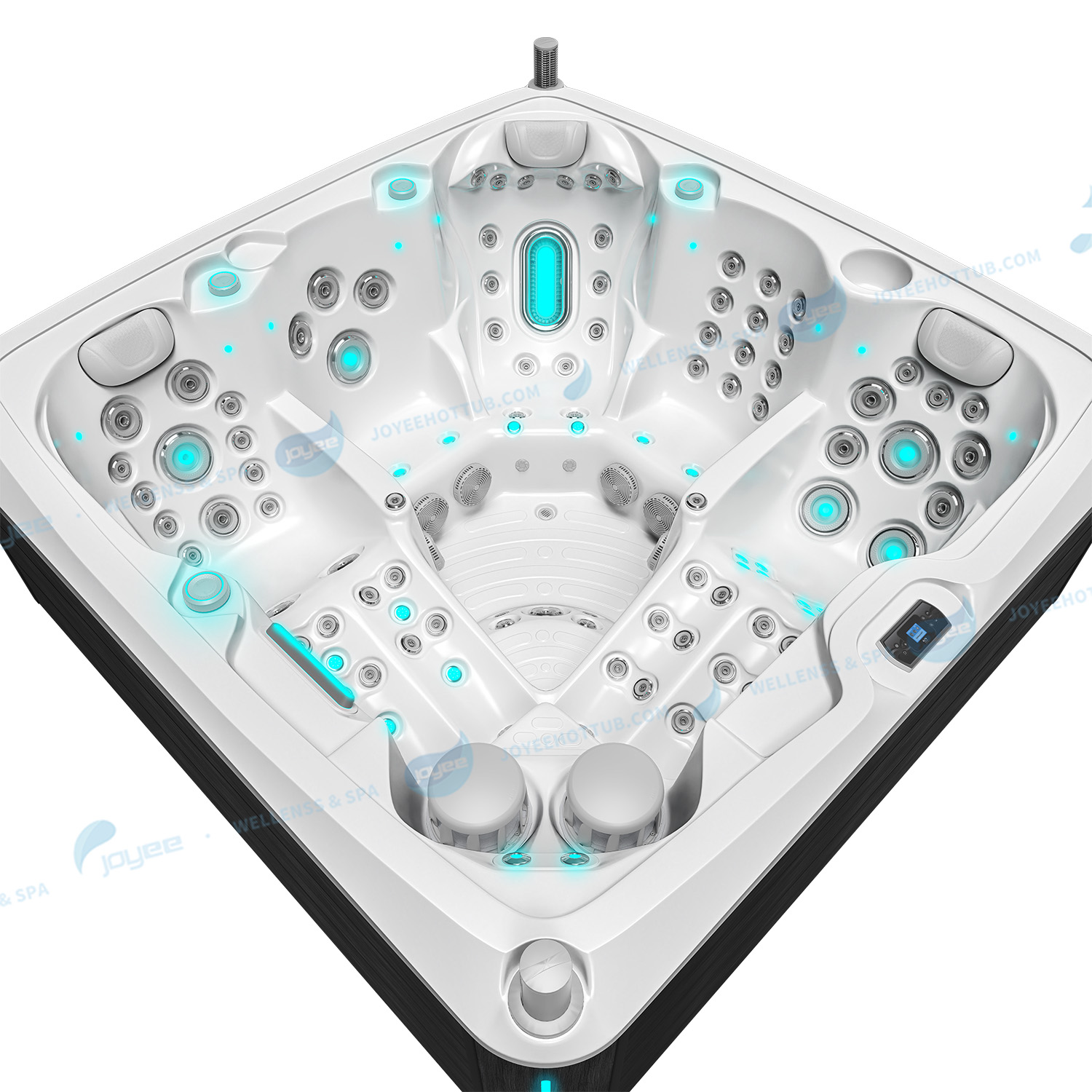 Offre spéciale bain à remous extérieur pour 5 personnes | Bain à remous de massage à jets d'air Balboa - JOYEE