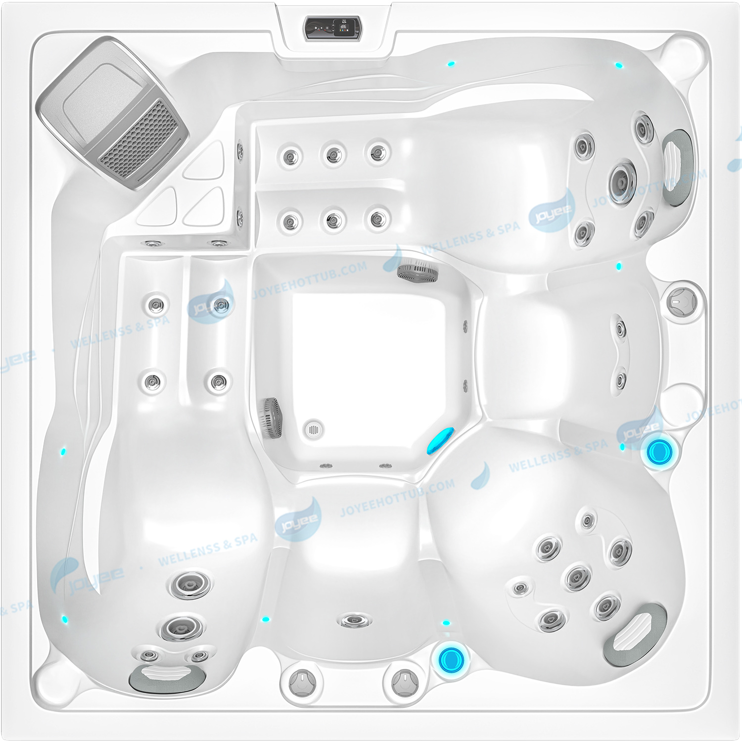 baignoire jacuzzi extérieure