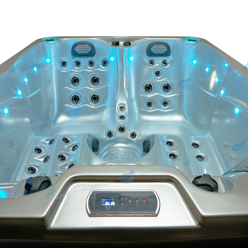 Hydromassage acyclique en gros pour 3 à 4 personnes l Baignoire de massage à remous - JOYEE