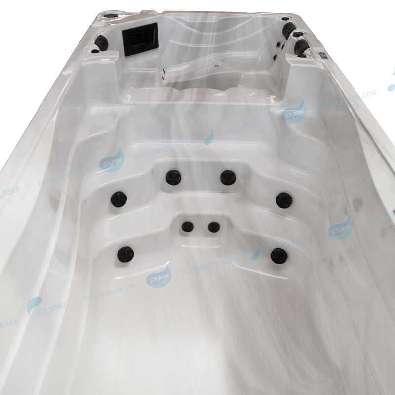 Piscine de massage spa |10 Personnes Swim Pool LED Spa Pool - JOYEE
