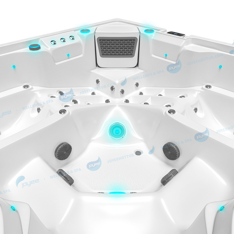 Spa extérieur avec système Balboa | Bain à remous avec jets de massage - JOYEE