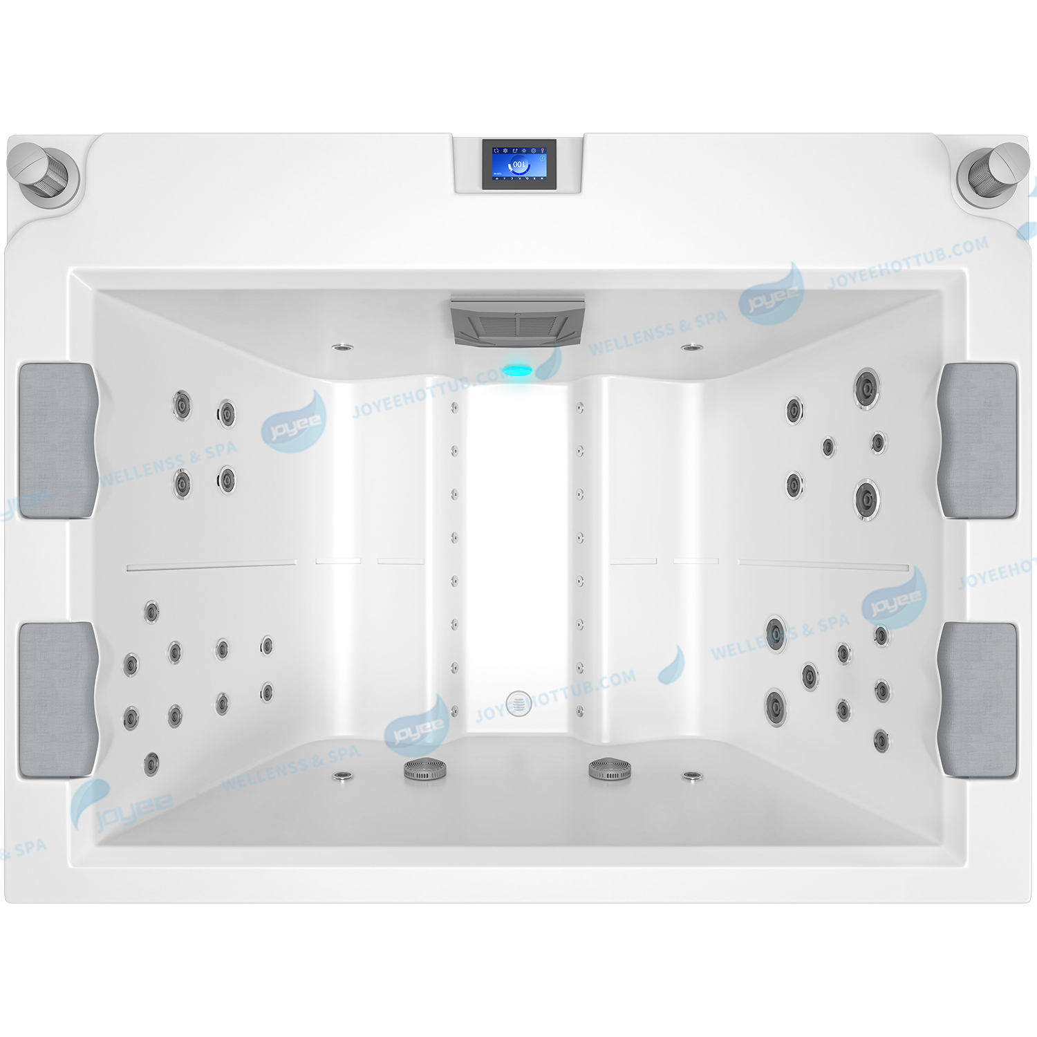 Spa extérieur pour 4 personnes | Bain à remous de massage Balboa Spa - JOYEE