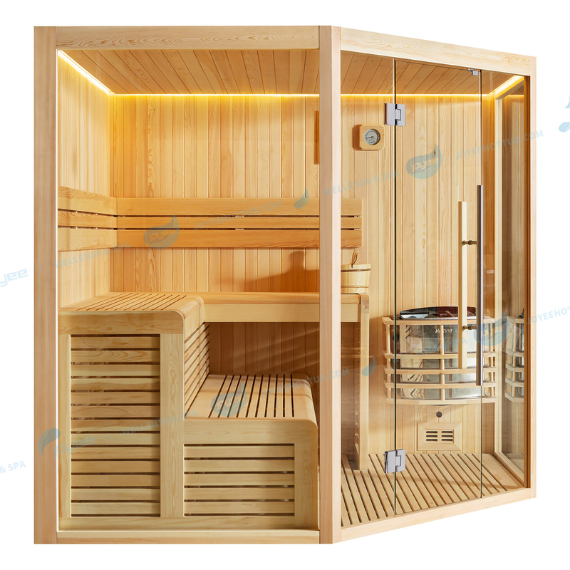 Sauna en bois russe de haute qualité Hammam de bien-être |JOYEE