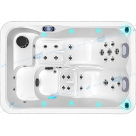  Tube à remous de massage Whirlpool Spa | Tub à remous économe en énergie Jacuzzy - Joyee
