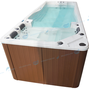 Piscine de massage spa |10 Personnes Swim Pool LED Spa Pool - JOYEE