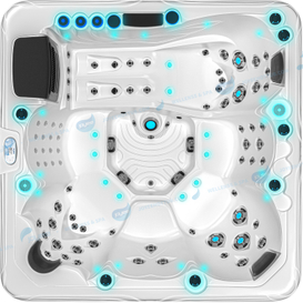 Vente chaude moderne Balboa Whirlpool Spa | Tobard à remous Jaccuzi - Joyee