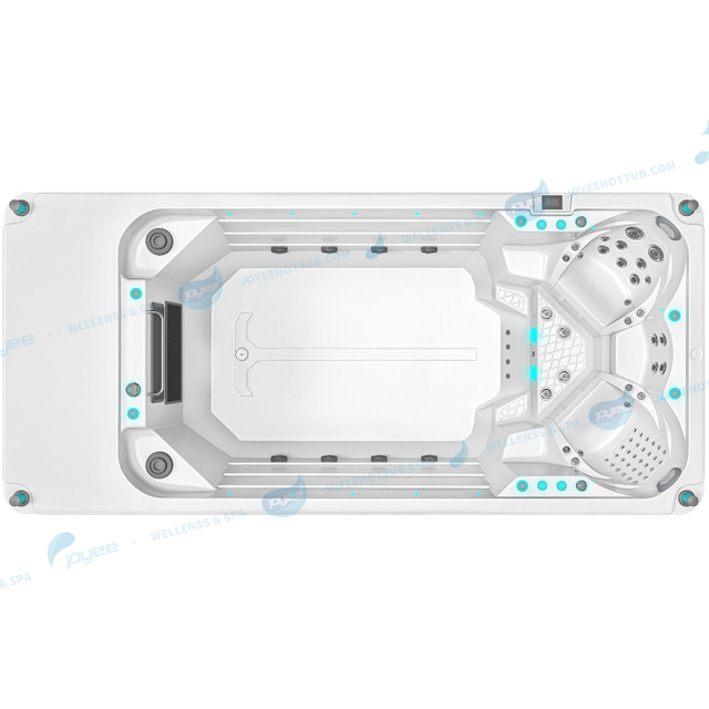 Spa de nage extérieur en fibre de verre | Piscine Spa d'hydrothérapie à remous - JOYEE
