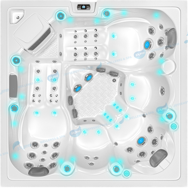 Balboa Garden Luxury Tobus à remous | Spa Bath Whirlpool Outdoor Spa Spa Tube - Joyee