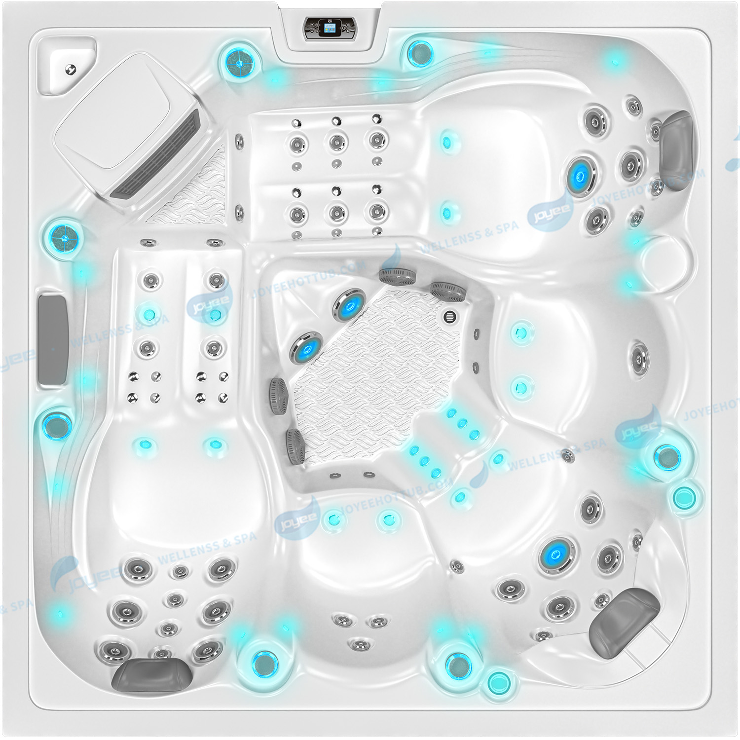 Balboa Garden Luxury Tobus à remous | Spa Bath Whirlpool Outdoor Spa Spa Tube - Joyee