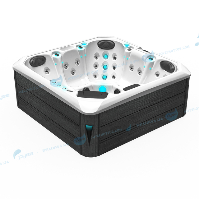 Hydrorelax 5 personnes PIOL POOL POOL | Acrylique Massage extérieur bain à remous - Joyee