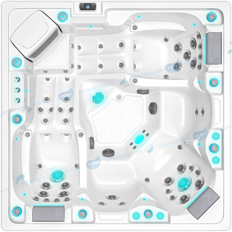 Spa extérieur avec système Balboa | Bain à remous avec jets de massage - JOYEE