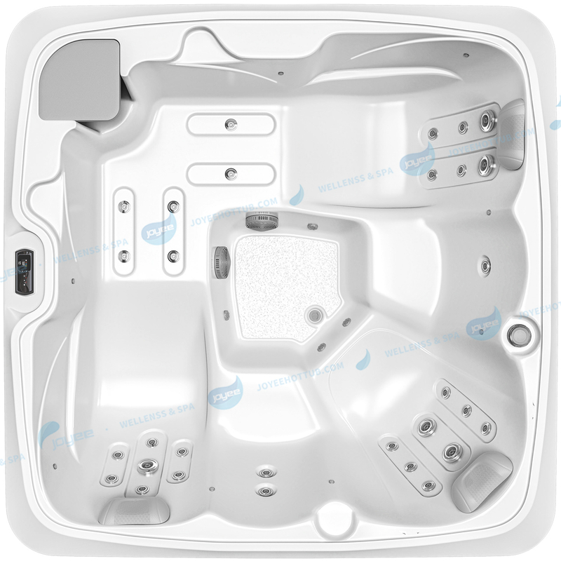 Usine de Chine de spa extérieur de spa | Spa acrylique Ozone Clean pour 5 personnes - JOYEE