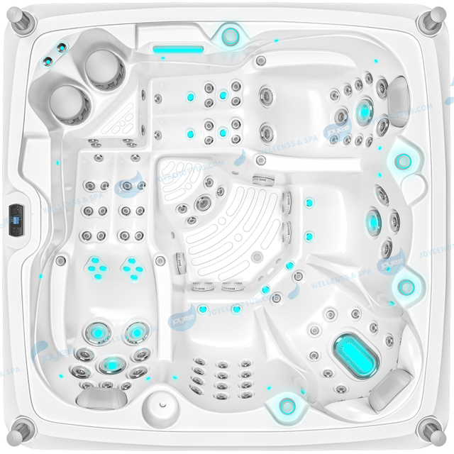 Offre spéciale bain à remous extérieur pour 5 personnes | Bain à remous de massage à jets d'air Balboa - JOYEE